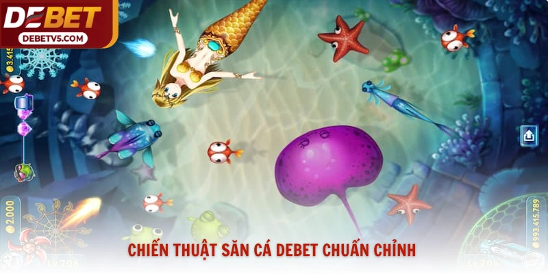 Chiến thuật săn cá Debet chuẩn chỉnh